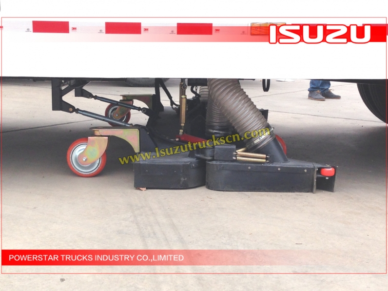 ELF NPR ISUZU Dust Suction Truck 10M3 Sweeper Truck 10CBM Road sweeper Truck For Sale