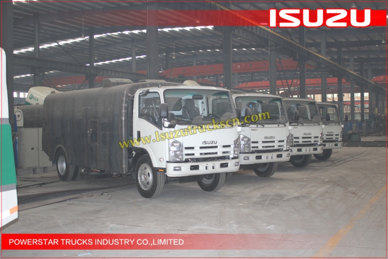 ELF NPR ISUZU Dust Suction Truck 10M3 Sweeper Truck 10CBM Road sweeper Truck For Sale