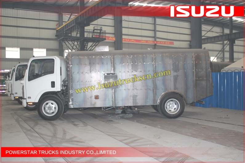 ELF NPR ISUZU Dust Suction Truck 10M3 Sweeper Truck 10CBM Road sweeper Truck For Sale