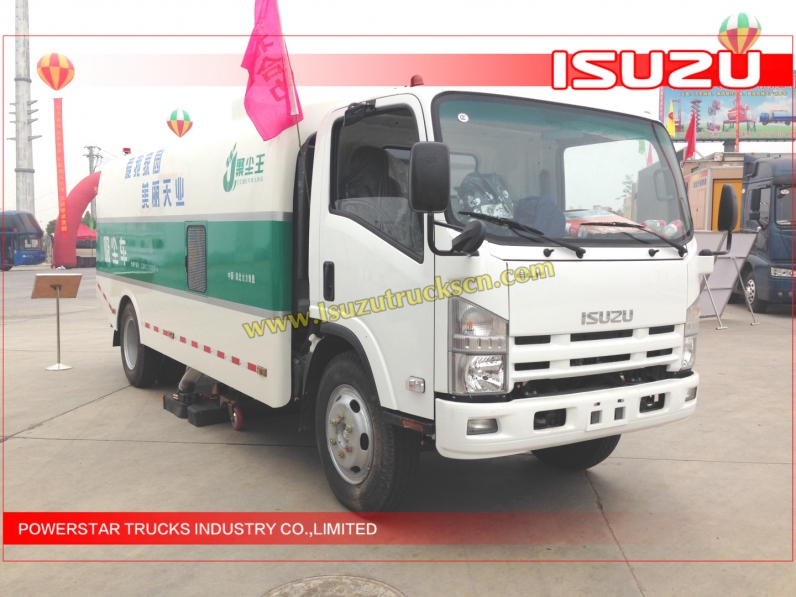 ELF NPR ISUZU Dust Suction Truck 10M3 Sweeper Truck 10CBM Road sweeper Truck For Sale