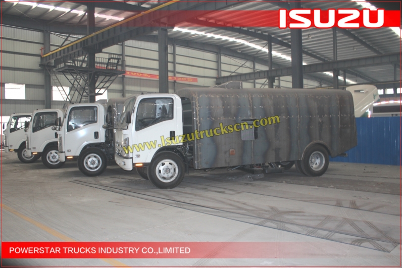 ELF NPR ISUZU Dust Suction Truck 10M3 Sweeper Truck 10CBM Road sweeper Truck For Sale