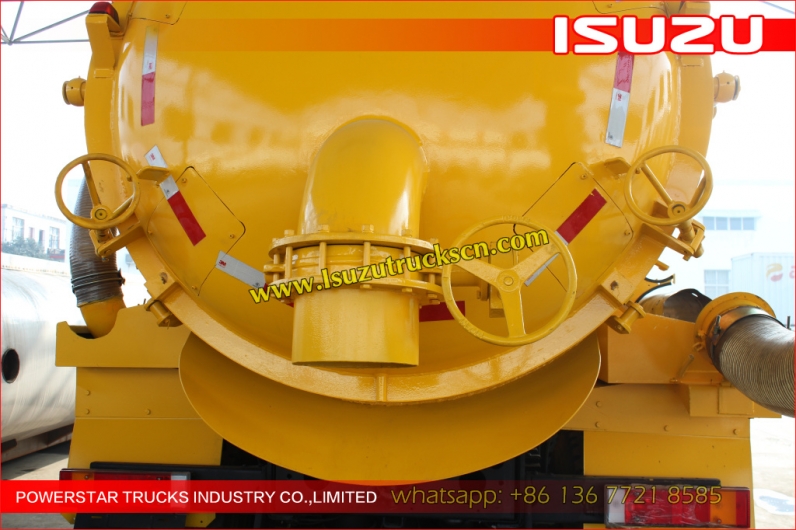 Isuzu Sewer Cleaning Combination Vacuum Jetting Trucks