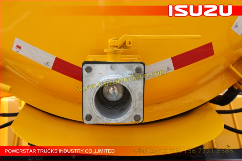 japanese NKR ELF FTR 6000Liter Isuzu Sewer Cleaning Combination Vacuum Jetting Trucks