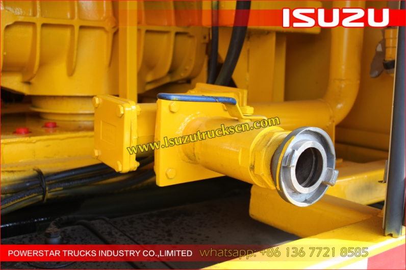 Isuzu Sewer Cleaning Combination Vacuum Jetting Trucks
