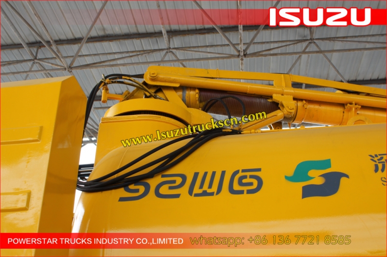 Isuzu Sewer Cleaning Combination Vacuum Jetting Trucks