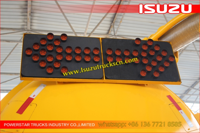 Isuzu Sewer Cleaning Combination Vacuum Jetting Trucks