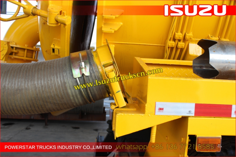 Isuzu Sewer Cleaning Combination Vacuum Jetting Trucks