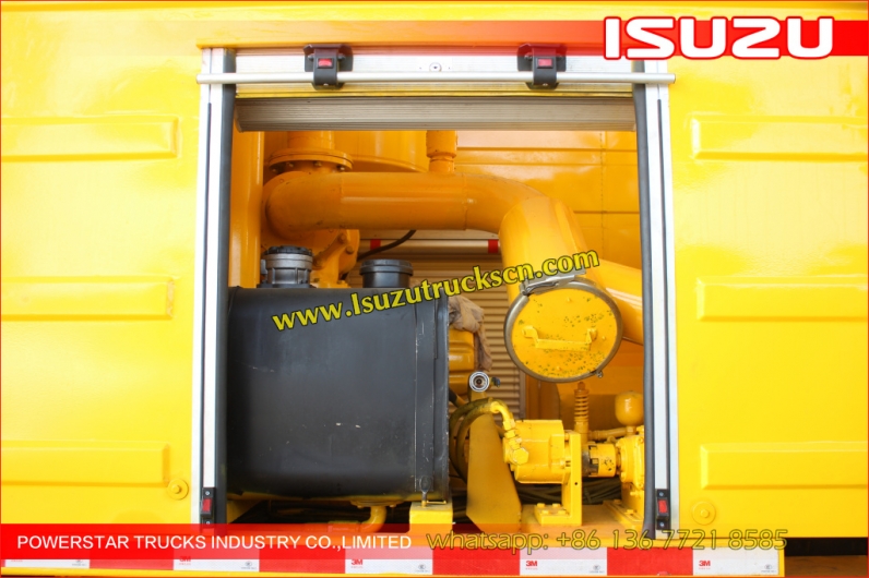 Isuzu Sewer Cleaning Combination Vacuum Jetting Trucks