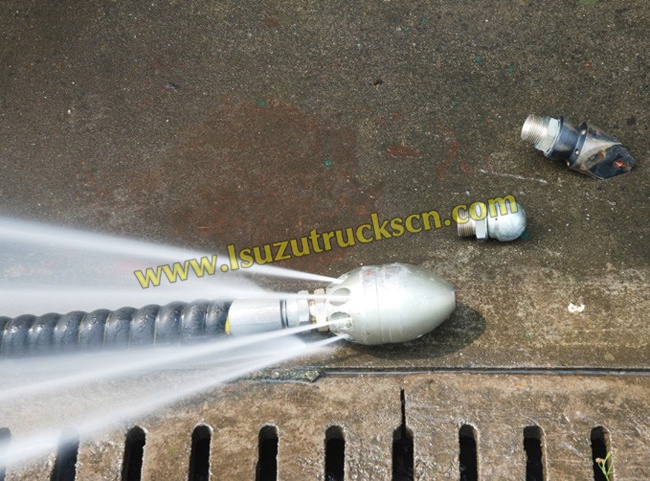 10wheesl Isuzu brand Combined Sewer Jetting Vacuum Trucks