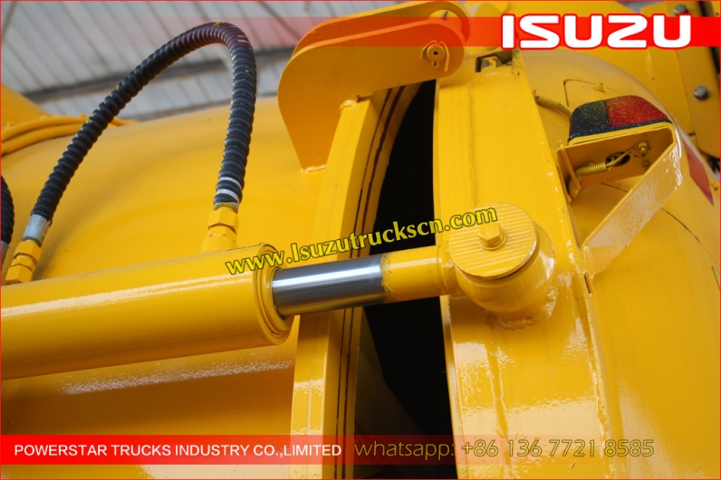 Isuzu Sewer Cleaning Combination Vacuum Jetting Trucks