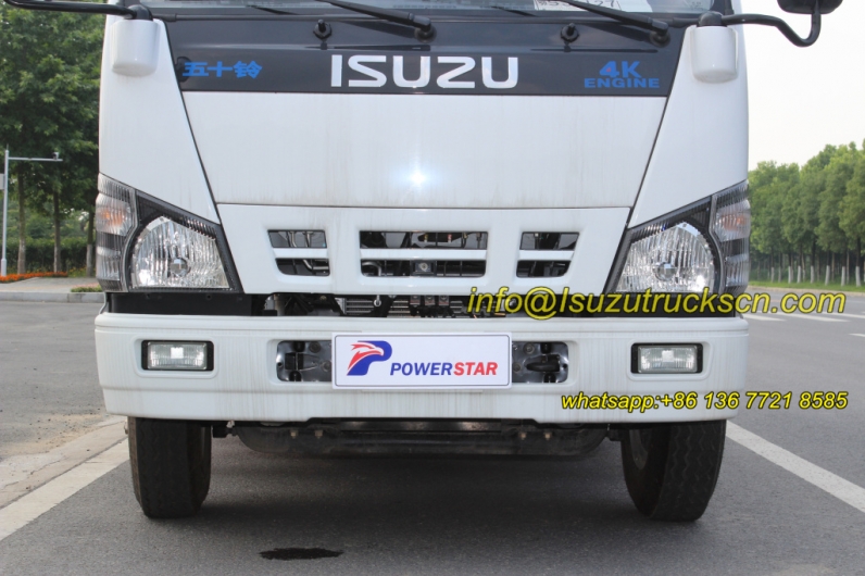 Isuzu 5000liters dust van street cleaning vehicle