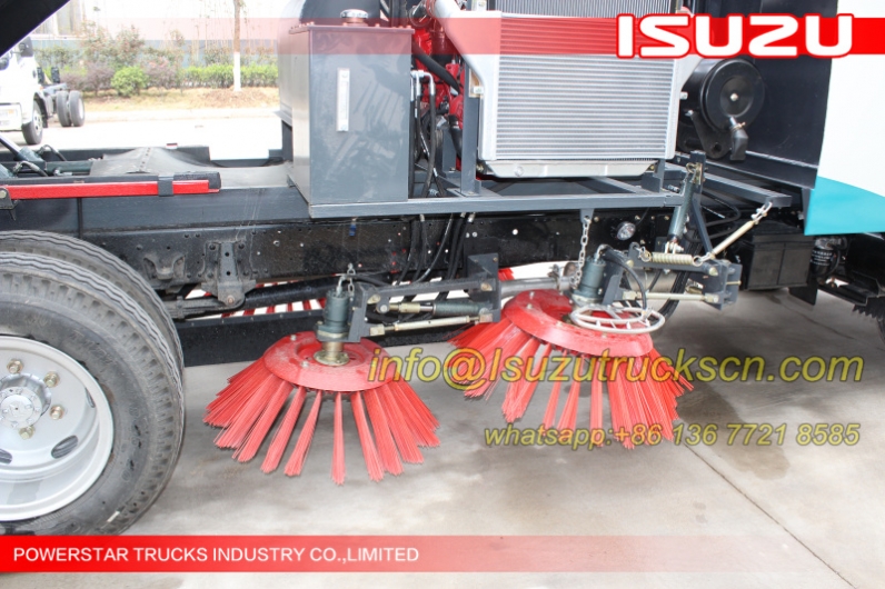 Street Sweeper and Washer Isuzu trucks