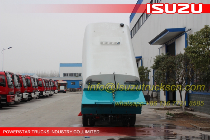 Street Sweeper and Washer Isuzu trucks
