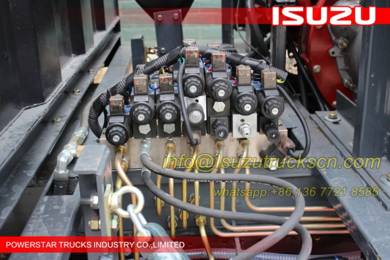 Street Sweeper and Washer Isuzu trucks