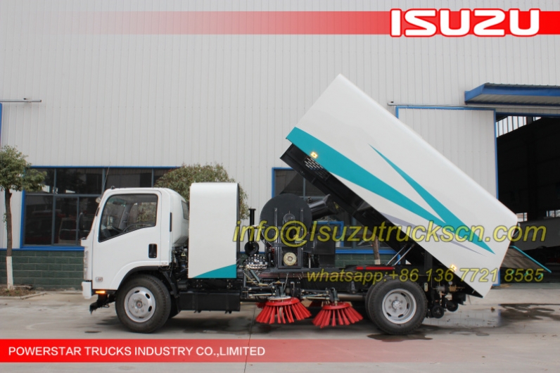 Street Sweeper and Washer Isuzu trucks
