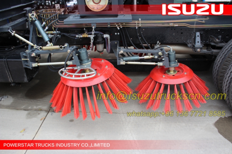 Street Sweeper and Washer Isuzu trucks