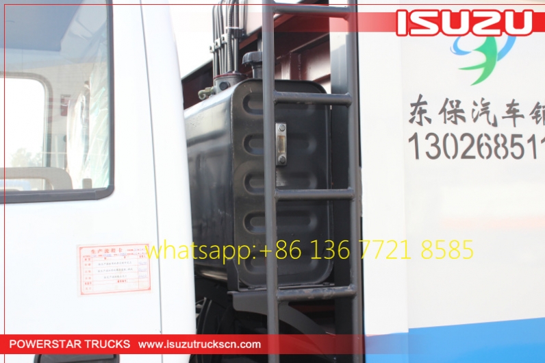 Brand New Africa 3 Ton Isuzu Garbage Truck With Compactor