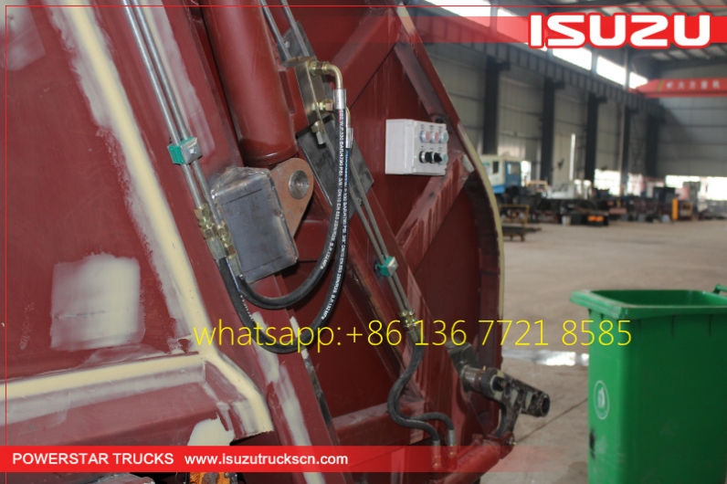 Brand New Africa 3 Ton Isuzu Garbage Truck With Compactor