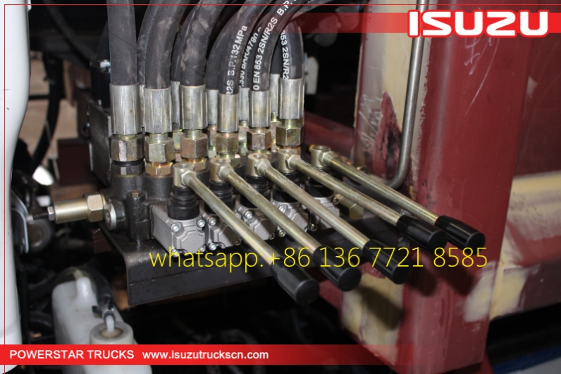 Brand New Africa 3 Ton Isuzu Garbage Truck With Compactor