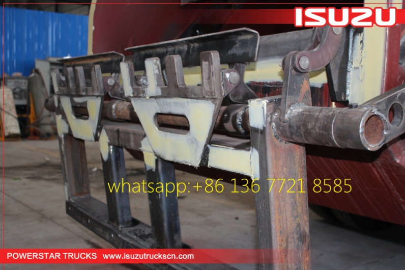 Brand New Africa 3 Ton Isuzu Garbage Truck With Compactor