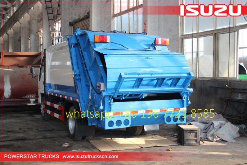 Brand New Africa 3 Ton Isuzu Garbage Truck With Compactor
