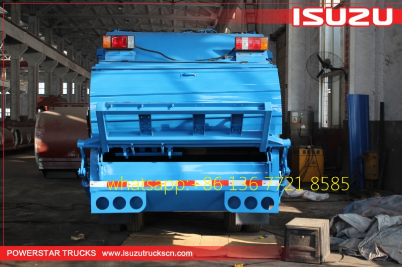 Brand New Africa 3 Ton Isuzu Garbage Truck With Compactor
