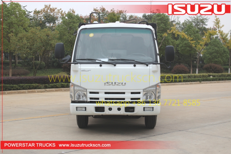 4000L hydraulic compressive garbage truck with 4CBM capacity