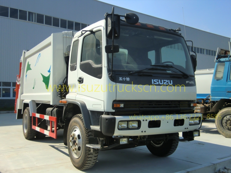 Special purpose vehicle Isuzu Rubbish compactor vehicles