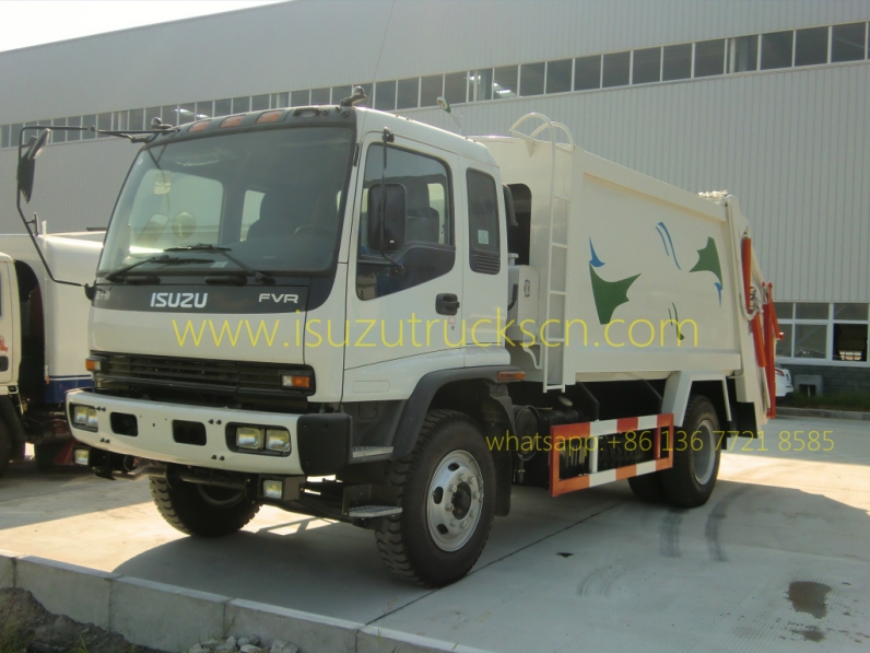 Special purpose vehicle Isuzu Rubbish compactor vehicles