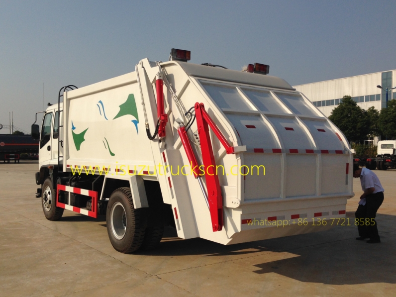 Special purpose vehicle Isuzu Rubbish compactor vehicles