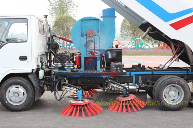 hydraulic oil pump for street sweeper truck up structure
