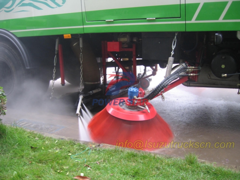 hydraulic oil pump for street sweeper truck up structure