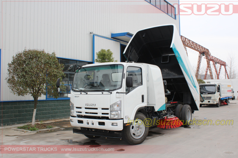 hydraulic cylinder for road sweeper truck