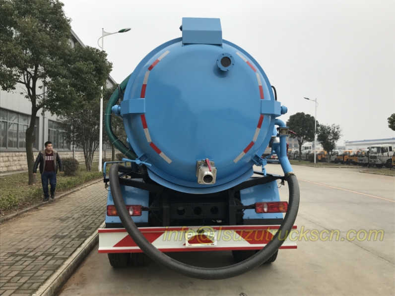 Sewage Vacuum Truck Dongfeng sewer cleaning truck