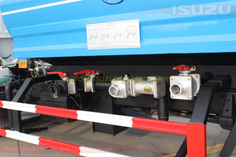 POWERSTAR Water tanker bowser isuzu 5000L