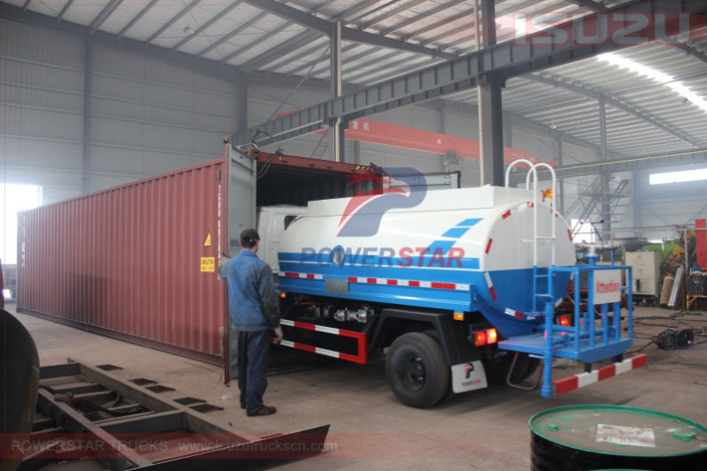 POWERSTAR Water tanker bowser isuzu 5000L