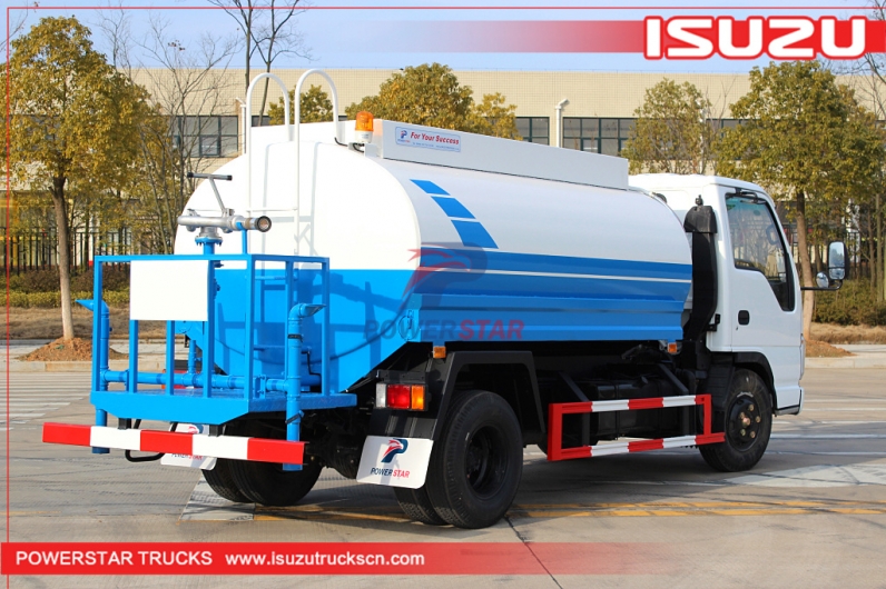 Low price Isuzu Water Tank Trucks For Sale