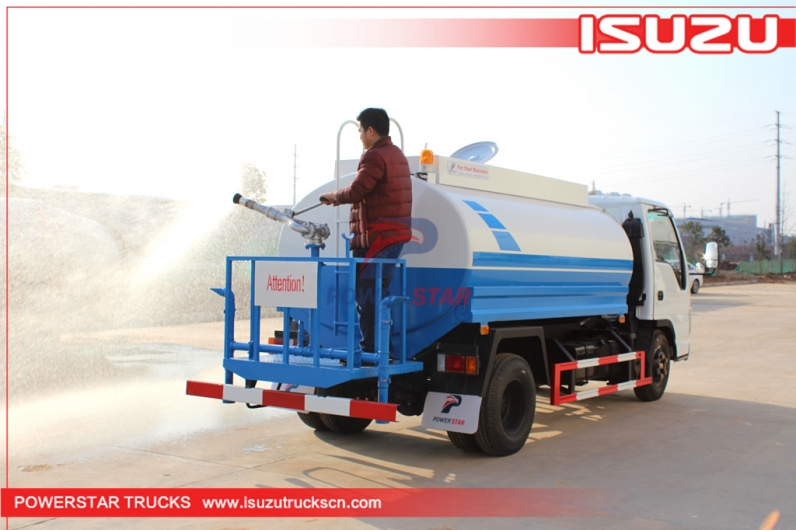 Low price Isuzu Water Tank Trucks For Sale