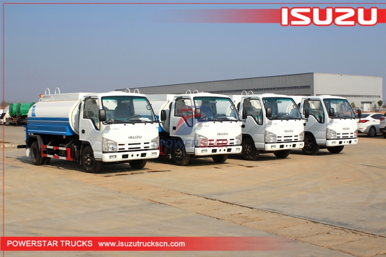 Low price Isuzu Water Tank Trucks For Sale