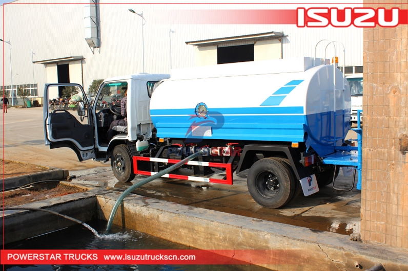 Low price Isuzu Water Tank Trucks For Sale