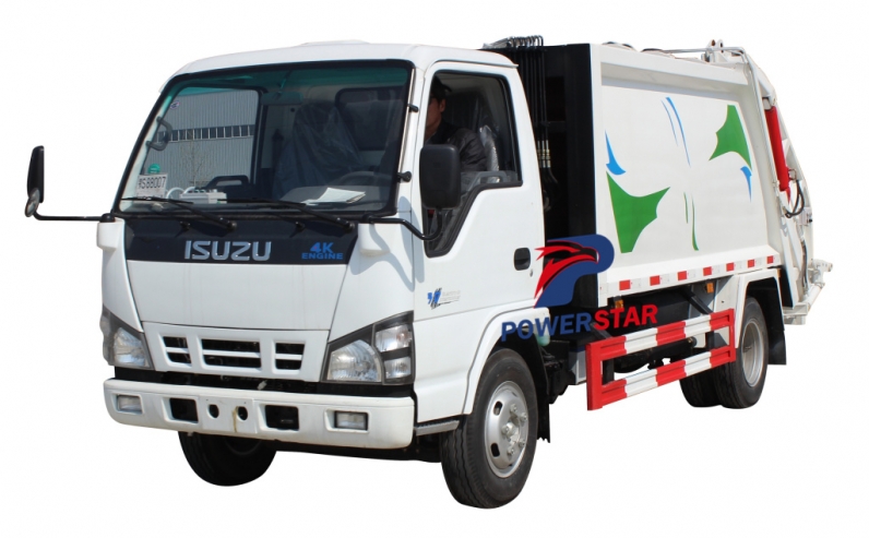 waste collector compactor Isuzu Truck mounted compactors