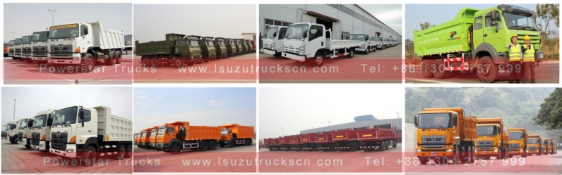 GAC Hino 6x4 380hp 10 wheeler dump trucks tipper truck for sale