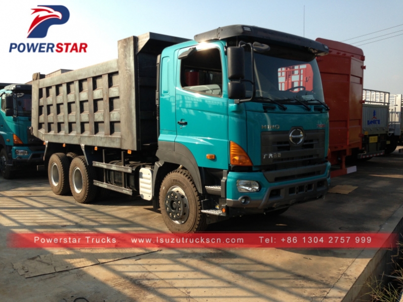 GAC Hino 6x4 380hp 10 wheeler dump trucks tipper truck for sale