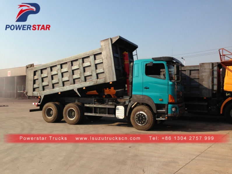 GAC Hino 6x4 380hp 10 wheeler dump trucks tipper truck for sale