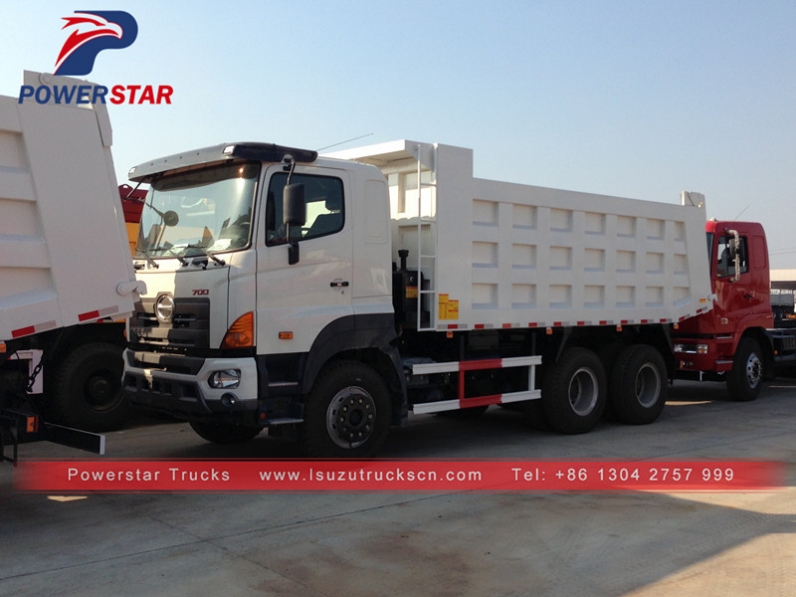 GAC Hino 6x4 380hp 10 wheeler dump trucks tipper truck for sale