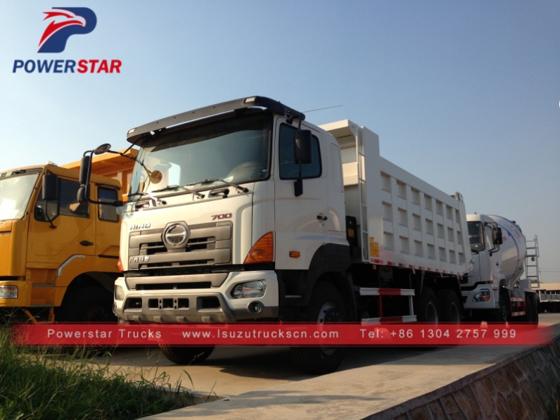GAC Hino 6x4 380hp 10 wheeler dump trucks tipper truck for sale