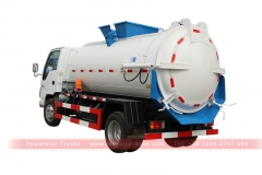 Vacuum Suction Vehicle Isuzu Japanese sewage truck for sale