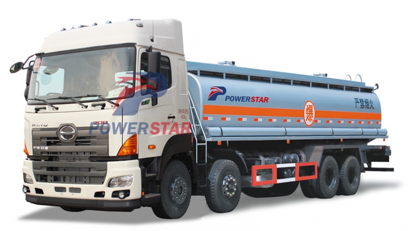 Custom build 5000-20000L Hino Fuel Transport Fuel Tank Truck for Sale