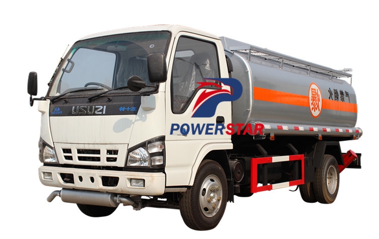 Custom oil tank truck Isuzu for aviation fuel