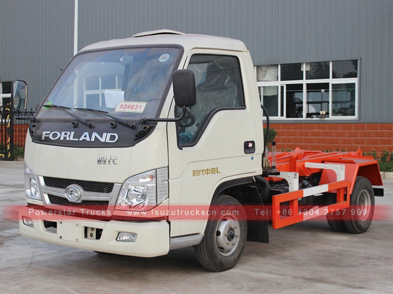 Quality 2Ton Detachable Tank Container Garbage Truck
